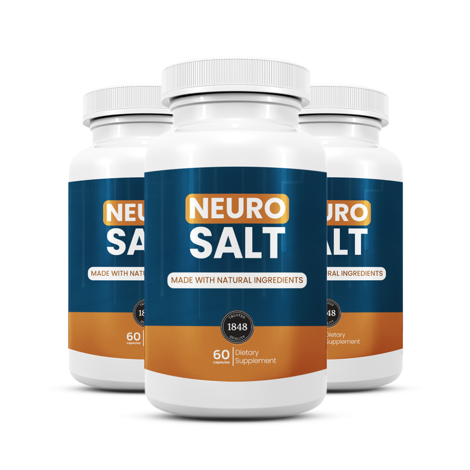 3 Bottles NeuroSalt package
