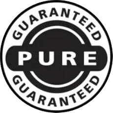 Guaranteed pure badge