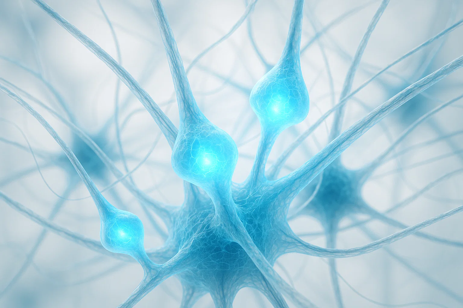 Nerve cell regeneration visual