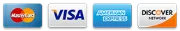 Accepted payment cards
